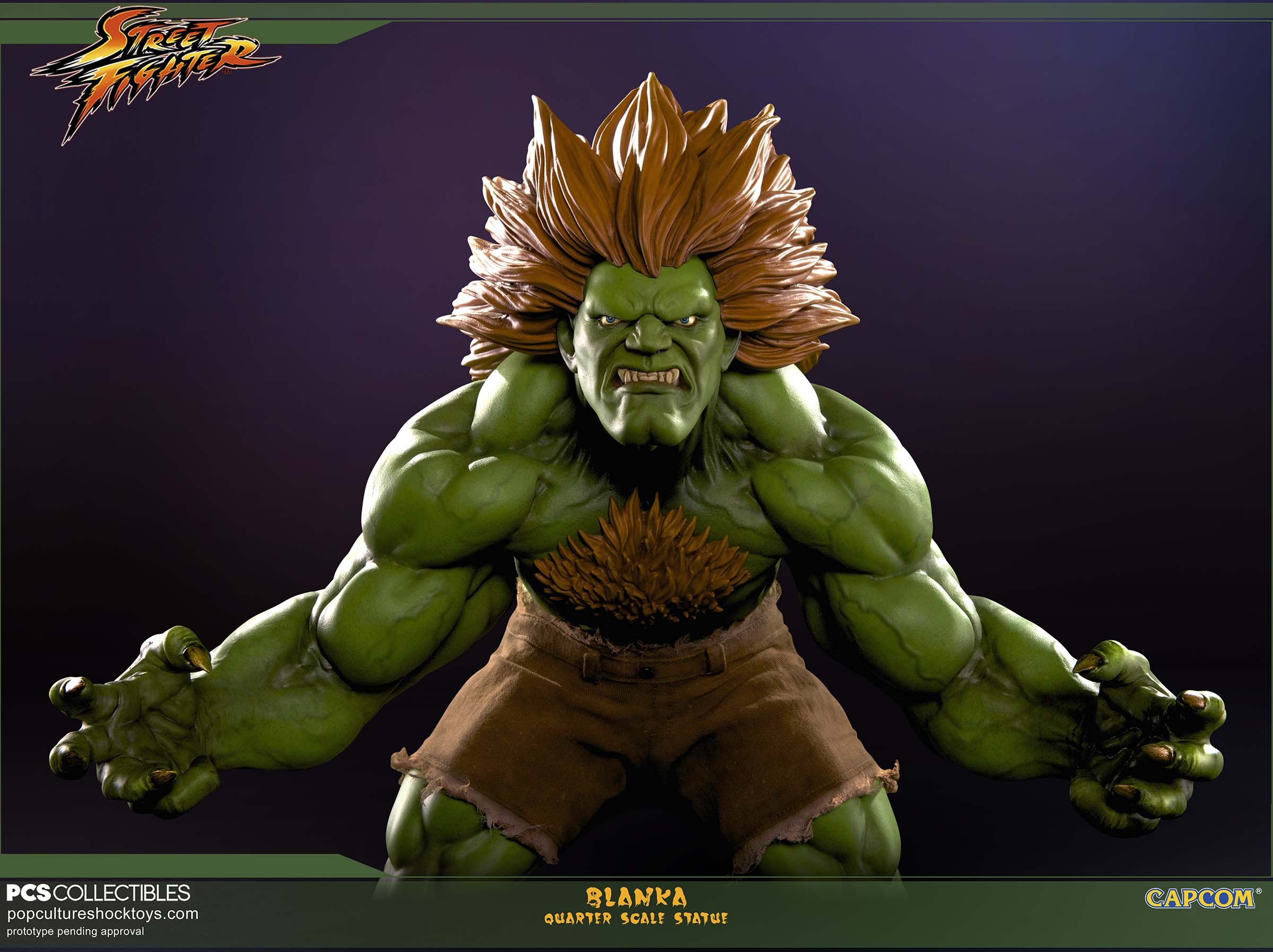 Street Fighter IV - Blanka - Mixed Media - 1/4 (Premium Collectibles Studio) photo 2