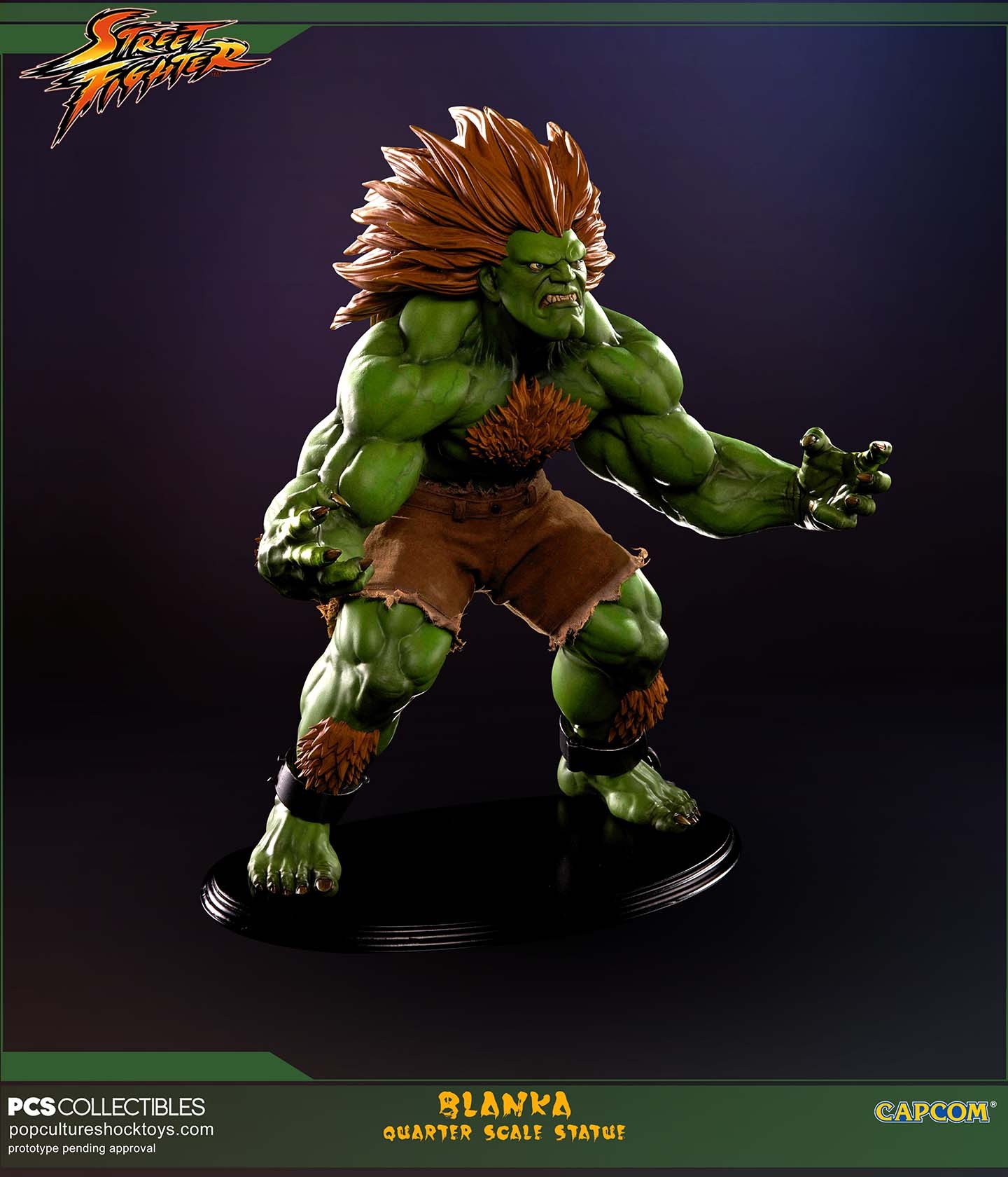 Street Fighter IV - Blanka - Mixed Media - 1/4 (Premium Collectibles Studio) photo 4