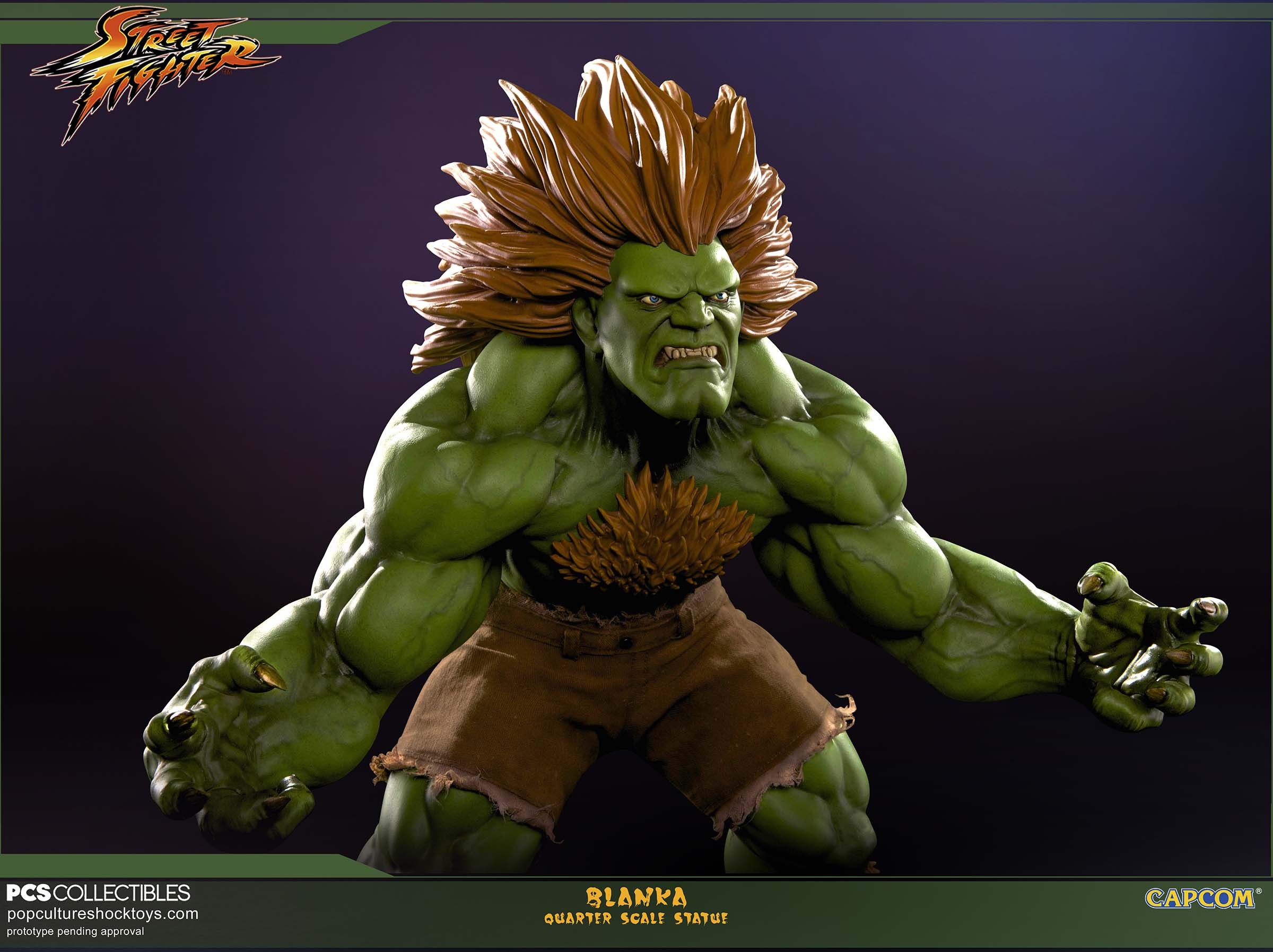 Street Fighter IV - Blanka - Mixed Media - 1/4 (Premium Collectibles Studio) photo 21