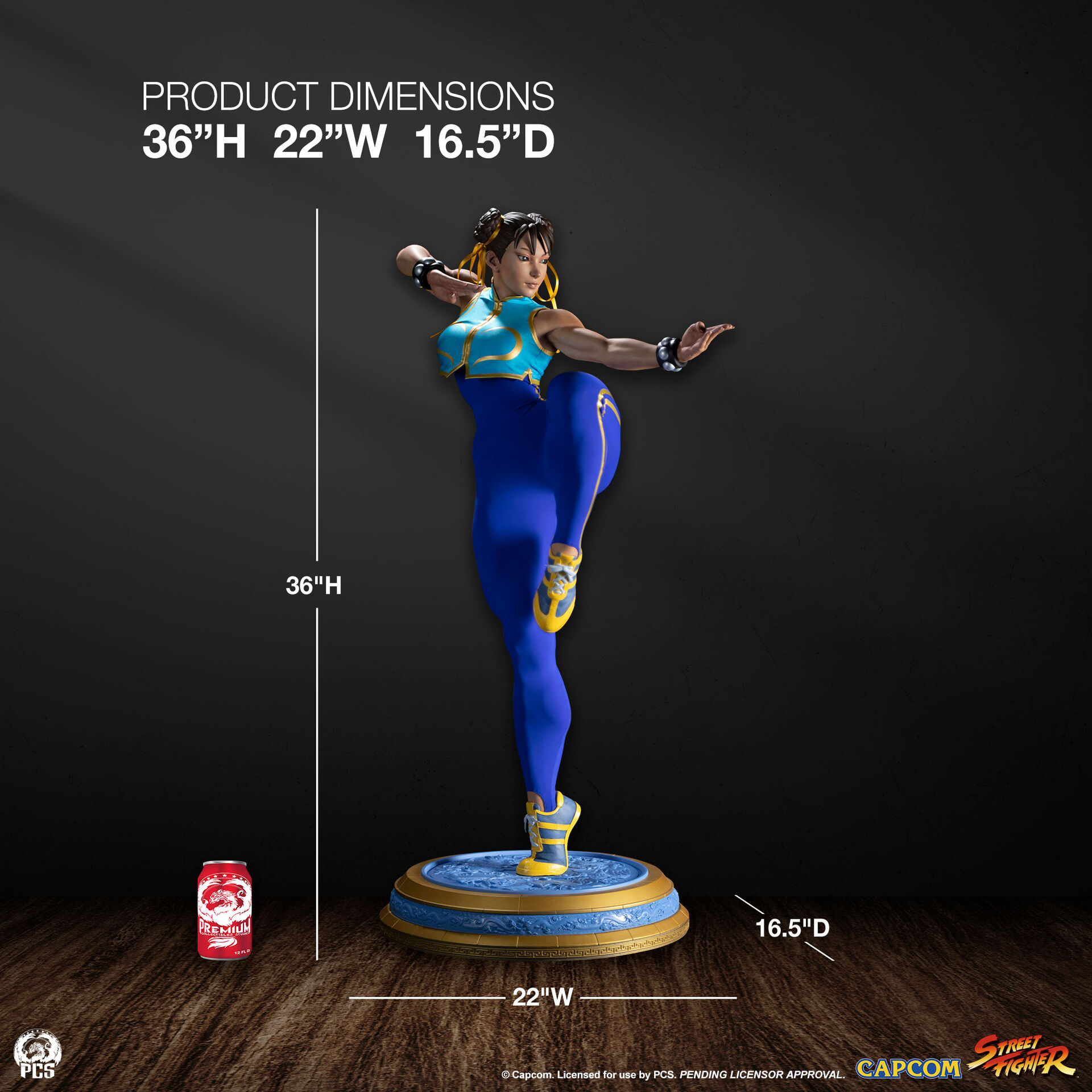 Street Fighter Zero - Chun-Li - 1/2 - Alpha (Premium Collectibles Studio) photo 2