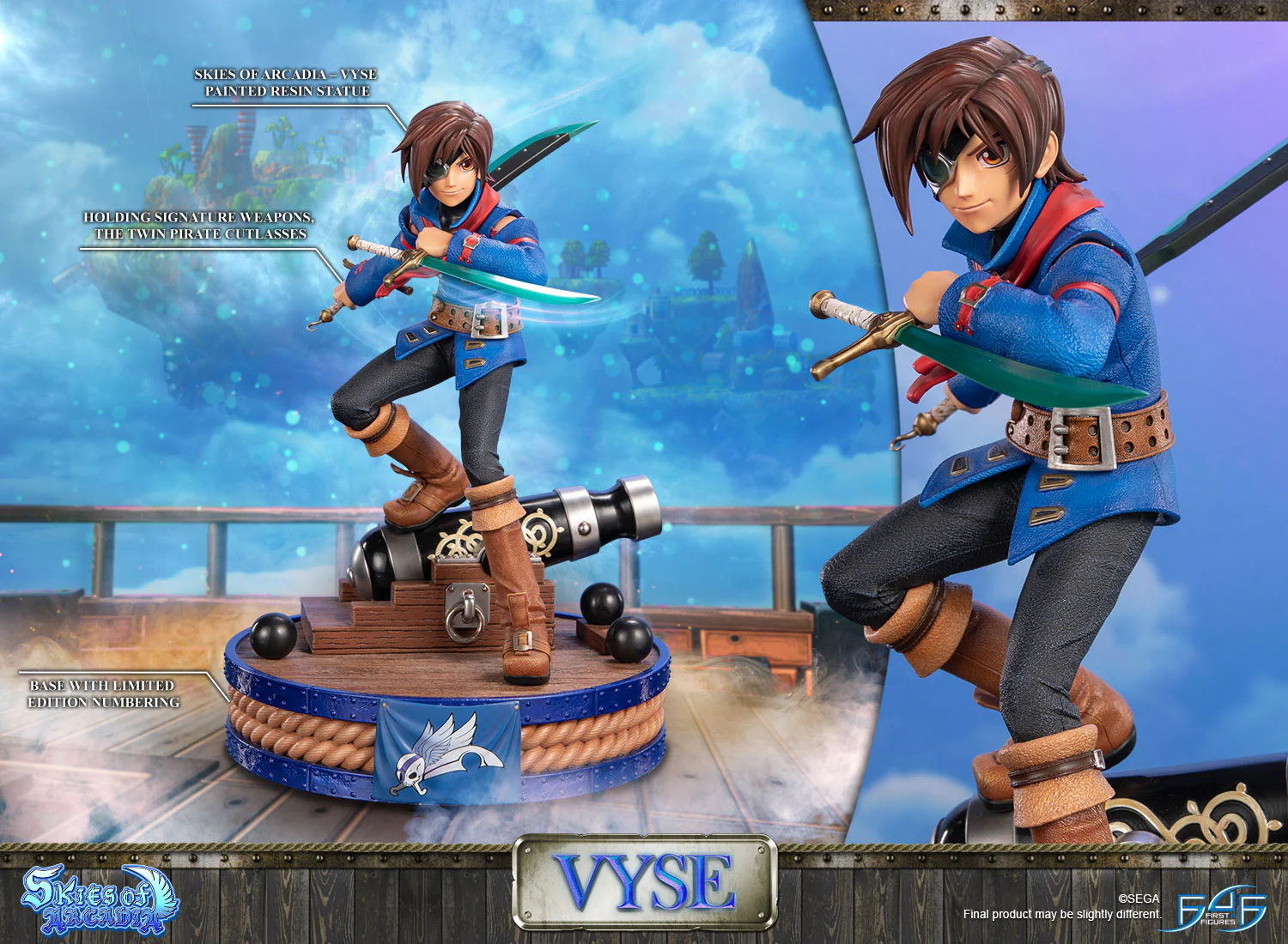 Eternal Arcadia - Vyse - Standard Edition (First 4 Figures) photo 33