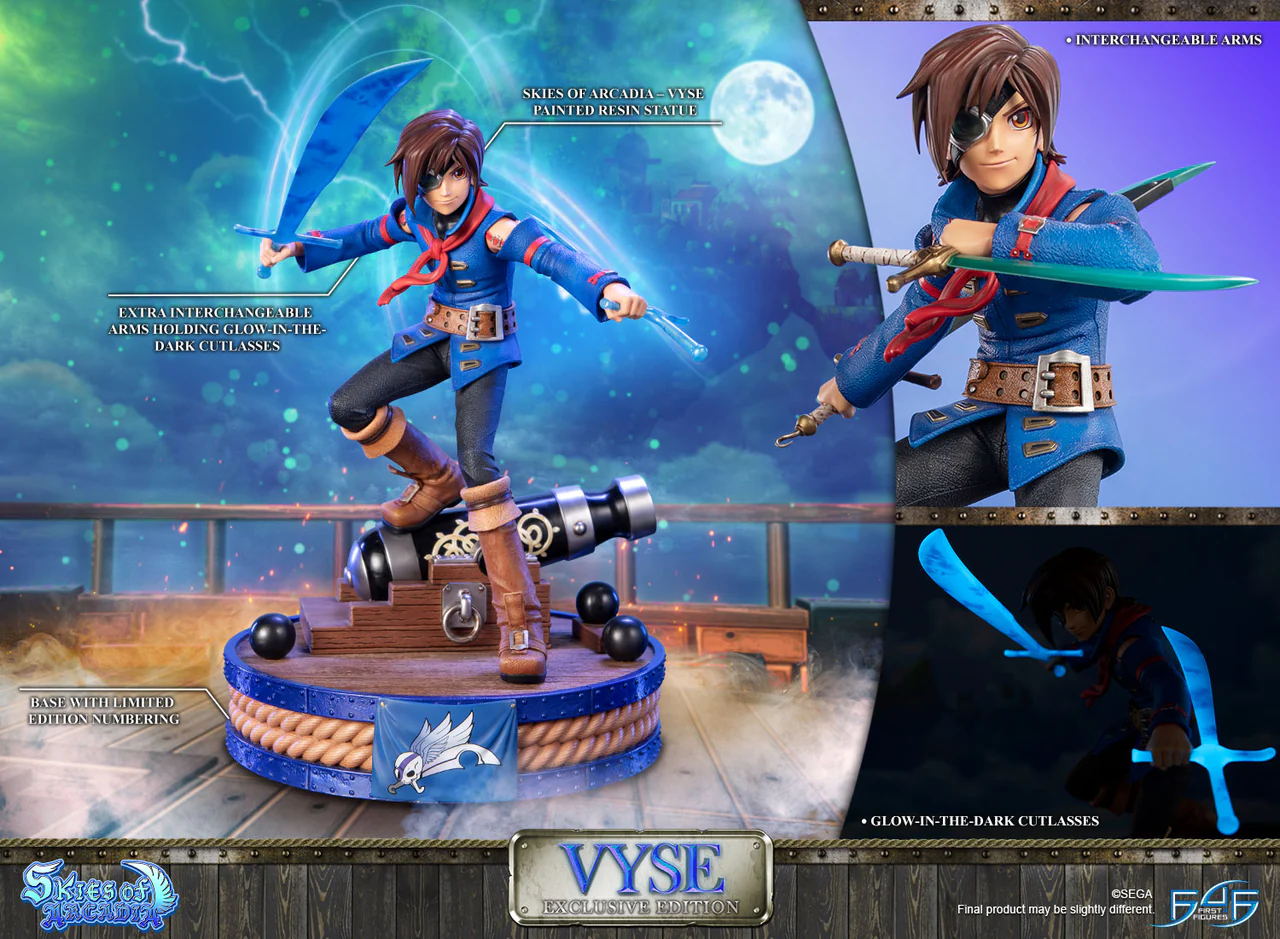 Eternal Arcadia - Vyse - Exclusive Edition (First 4 Figures) photo 34