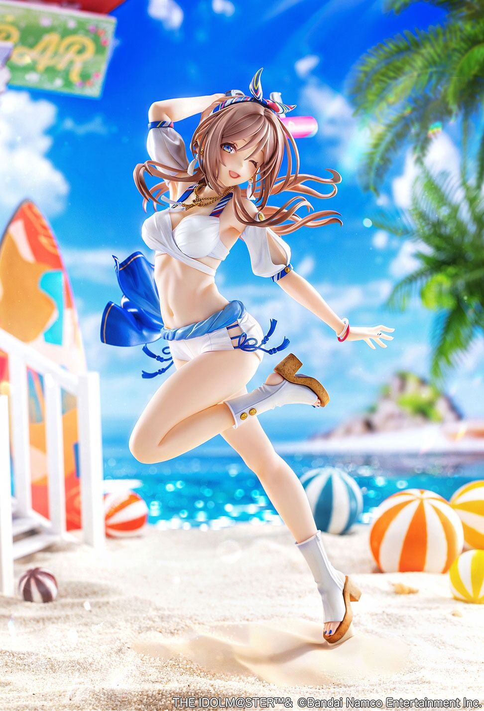 Gakuen iDOLM@STER - Himesaki Rinami - 1/7 - Kimi to Semi Blue Ver. (Neonmax, Tokyo Figure)