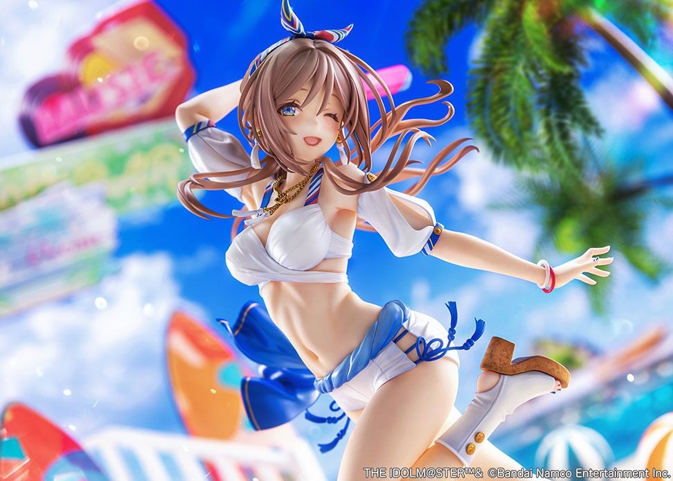 Gakuen iDOLM@STER - Himesaki Rinami - 1/7 - Kimi to Semi Blue Ver. (Neonmax, Tokyo Figure)