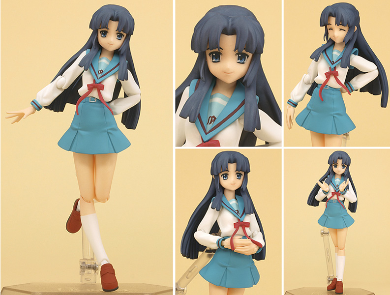 Suzumiya Haruhi no Yuuutsu - Asakura Ryouko - Figma (#023) - School Uniform Ver. (Max Factory) photo 3