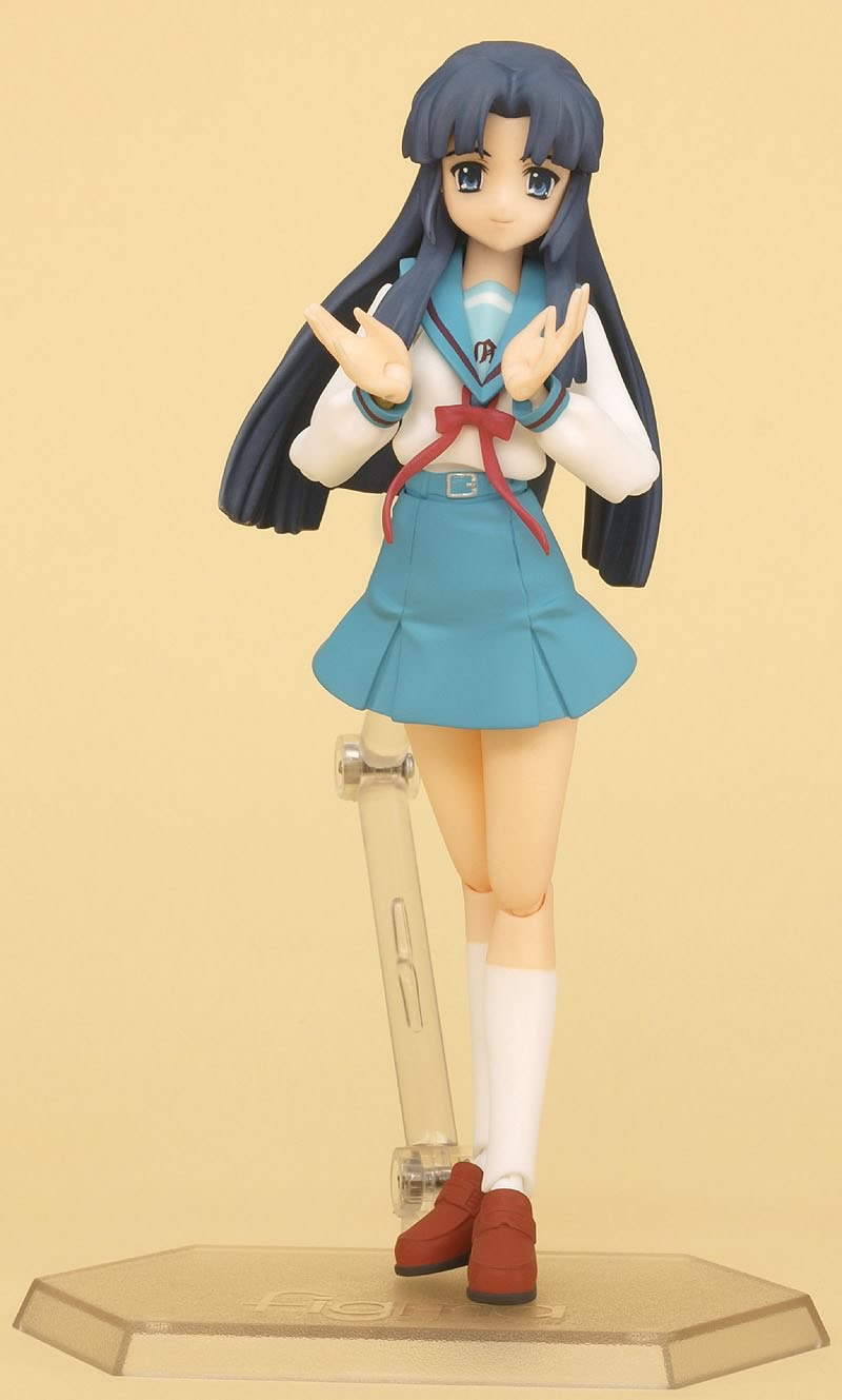 Suzumiya Haruhi no Yuuutsu - Asakura Ryouko - Figma (#023) - School Uniform Ver. (Max Factory) photo 7