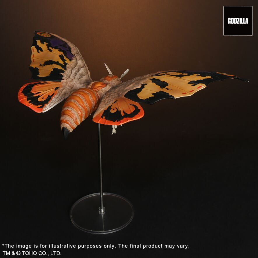 Gojira, Mothra, King Ghidorah Daikaijuu Soukougeki - Mothra - Favorite Sculptors Line - Toho Daikaiju Series - Mothra (2001) - Battle color Ver. (Plex, X-Plus) photo 2