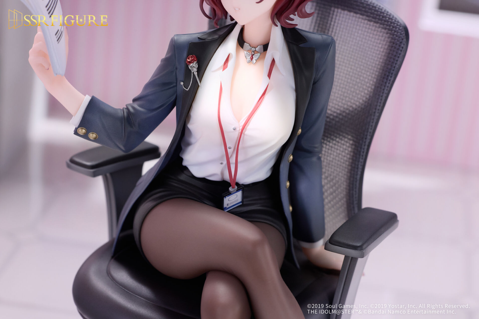 Mahjong Soul - The Idolm@ster: Shiny Colors - Higuchi Madoka - SSR Figure - 1/7 - Effortless Work Ver. (Infinity Studio)