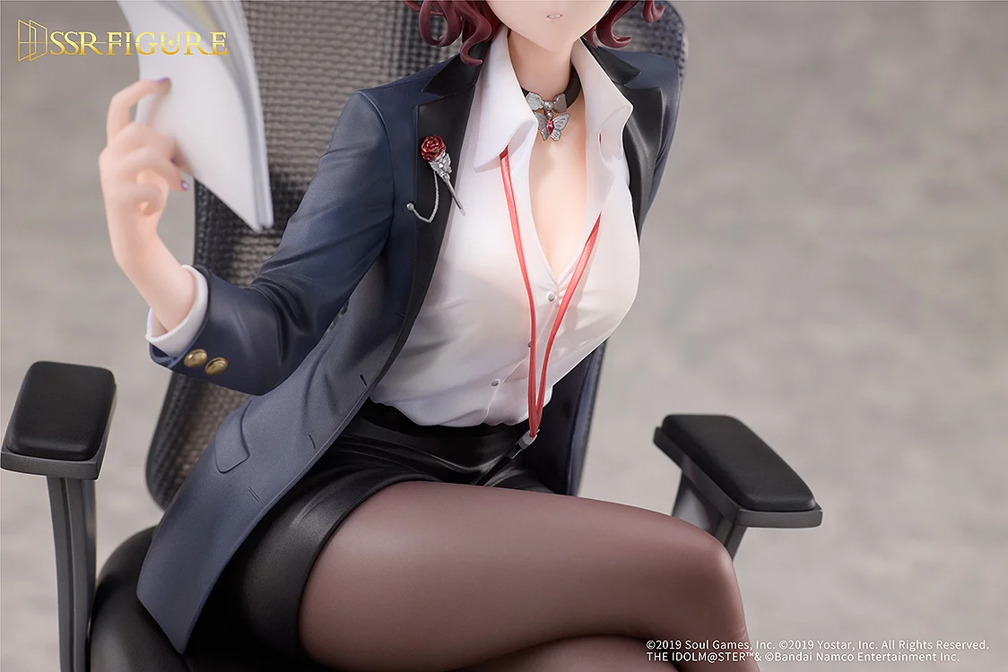 Mahjong Soul - The Idolm@ster: Shiny Colors - Higuchi Madoka - SSR Figure - 1/7 - Effortless Work Ver. (Infinity Studio)