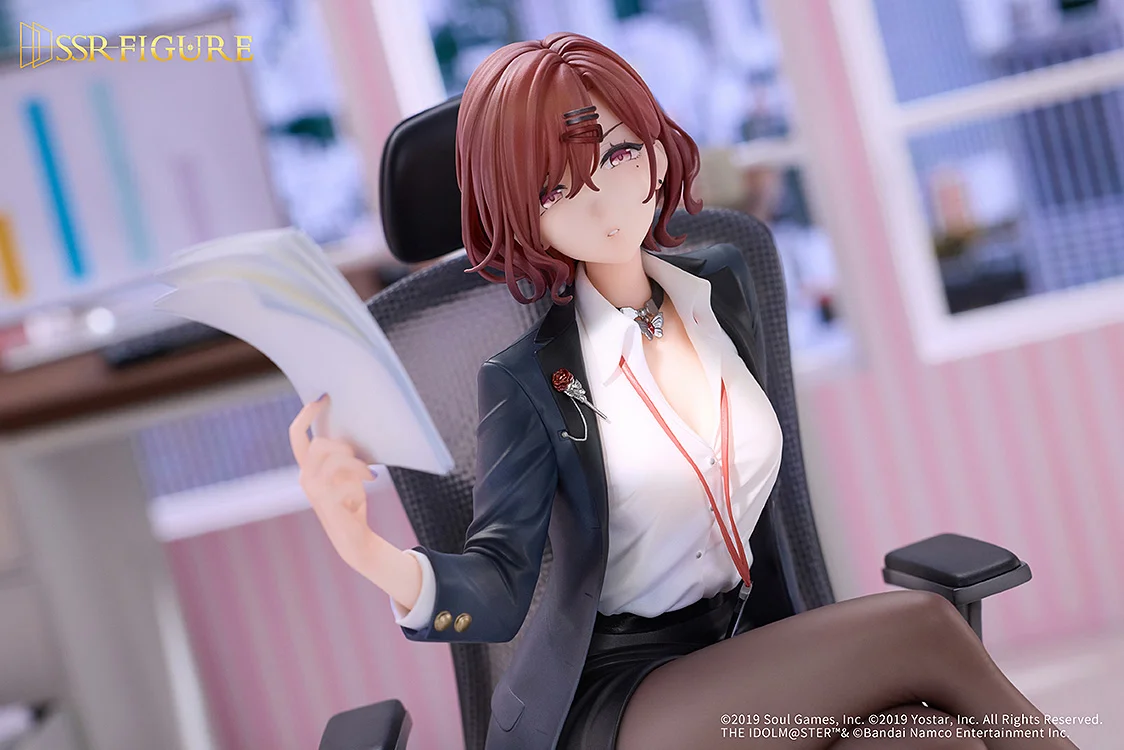 Mahjong Soul - The Idolm@ster: Shiny Colors - Higuchi Madoka - SSR Figure - 1/7 - Effortless Work Ver. (Infinity Studio)