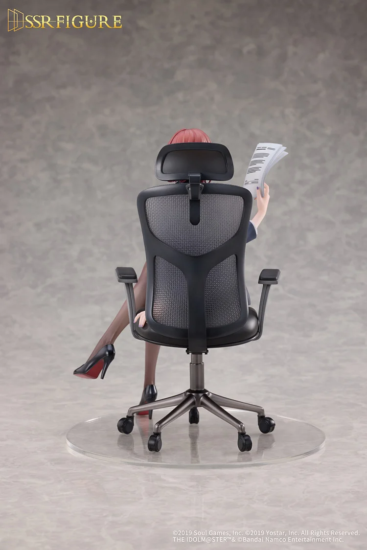 Mahjong Soul - The Idolm@ster: Shiny Colors - Higuchi Madoka - SSR Figure - 1/7 - Effortless Work Ver. (Infinity Studio)
