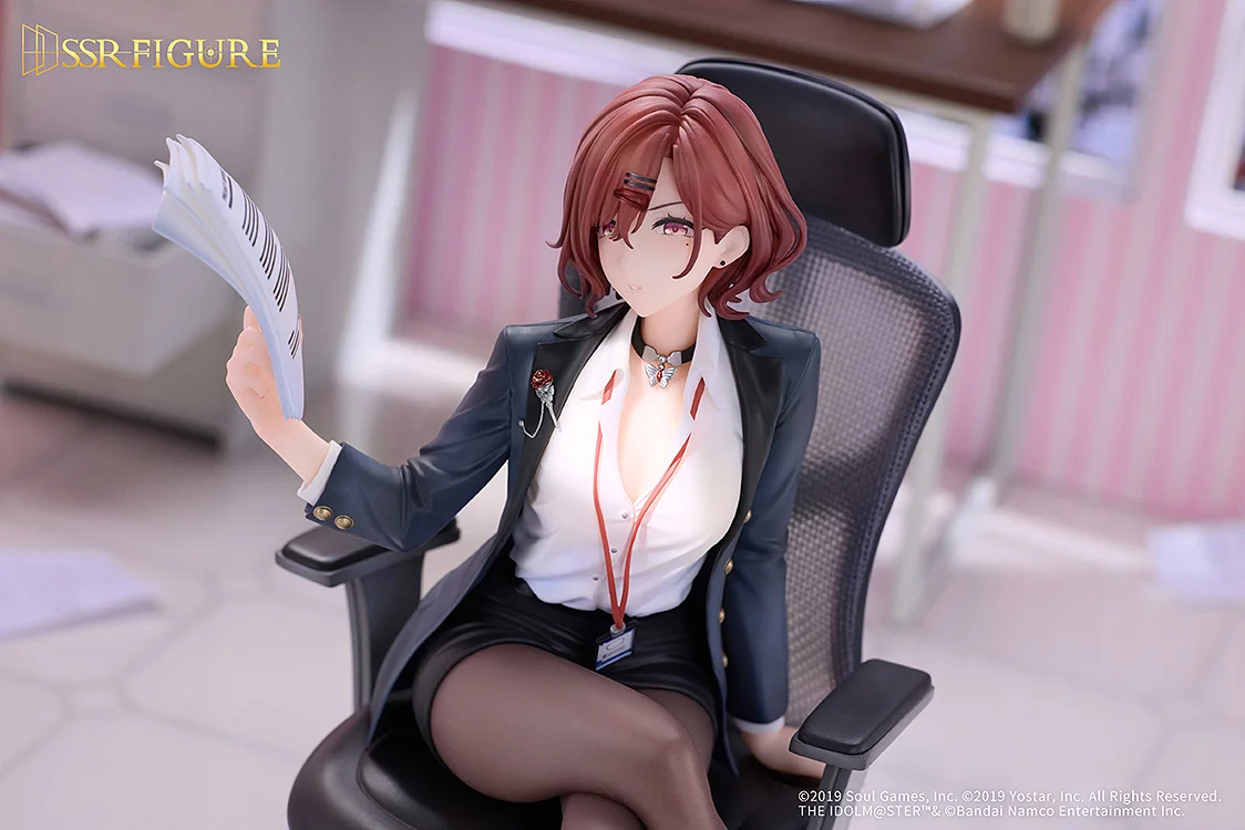 Mahjong Soul - The Idolm@ster: Shiny Colors - Higuchi Madoka - SSR Figure - 1/7 - Effortless Work Ver. (Infinity Studio)