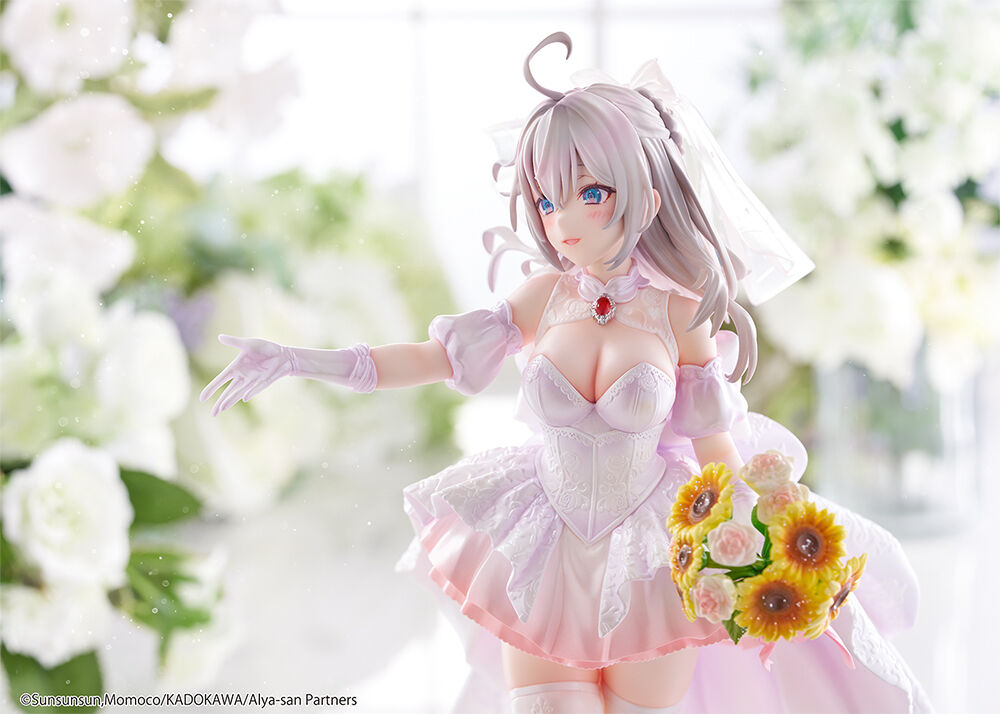 Tokidoki Bosotto Russia-go de Dereru Tonari no Alya-san - Alisa Mikhailovna Kujou - KDcolle - Wedding Dress ver. (Kadokawa) photo 6