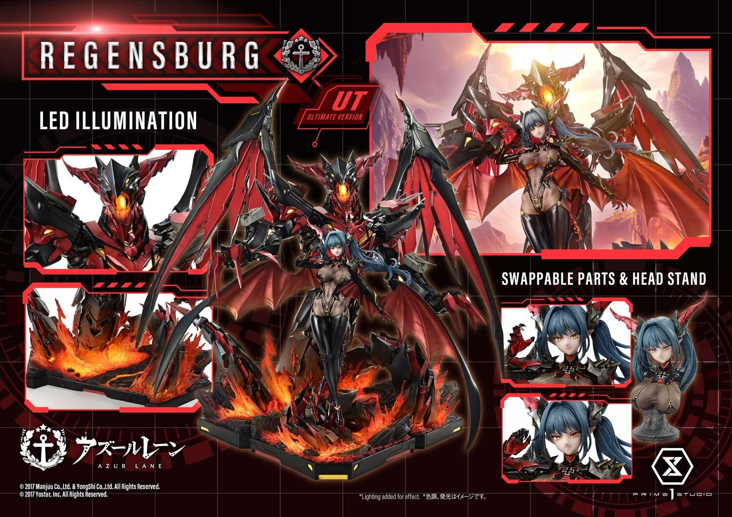 Azur Lane - Regensburg - Concept Masterline (CMARL-01UTS) - 1/6 - Ultimate Bonus Version (Prime 1 Studio) photo 11