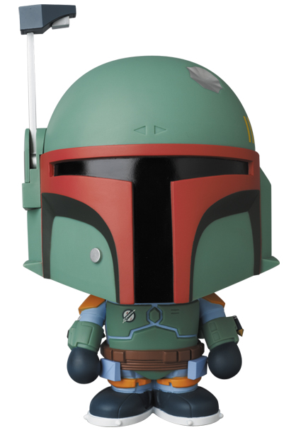 Mascot Character - Star Wars - Baby Milo - Boba Fett - Star Wars x A Bathing Ape - Vinyl Collectible Dolls  (227) - The Empire Strikes Back Ver. (Medicom Toy, Nowhere Co. Ltd.) photo 2