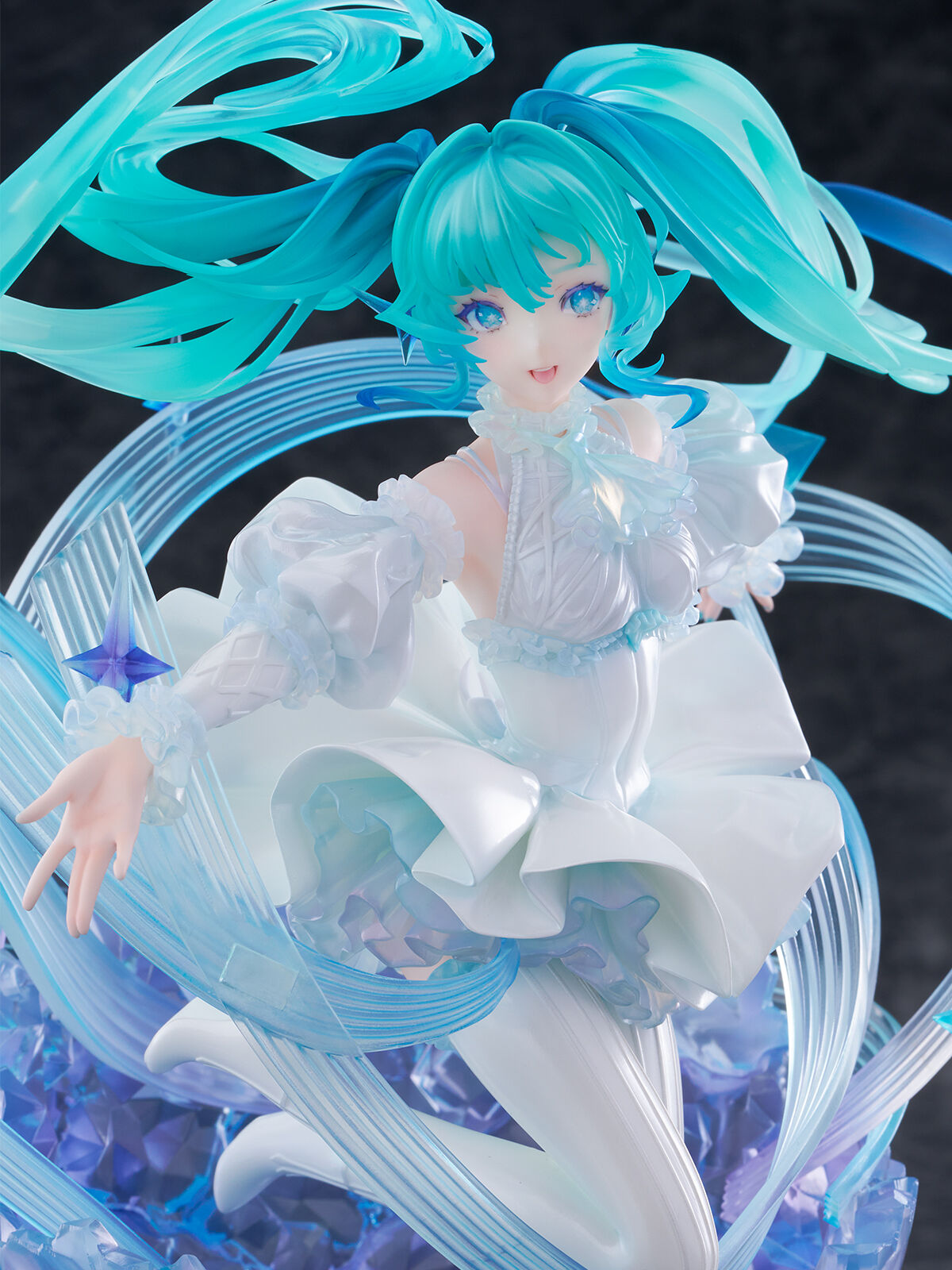 Vocaloid - Hatsune Miku - Shibuya Scramble Figure - 1/7 - Crystal Dress Ver. (CyberZ, eStream, Oriental Forest) photo 3