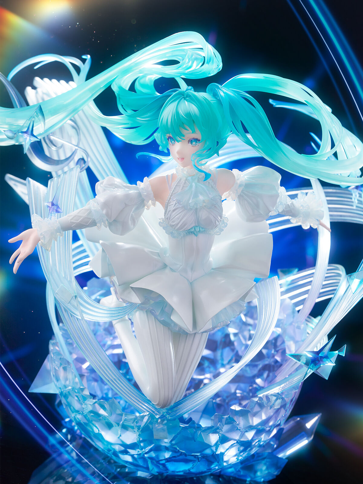 Vocaloid - Hatsune Miku - Shibuya Scramble Figure - 1/7 - Crystal Dress Ver. (CyberZ, eStream, Oriental Forest) photo 4