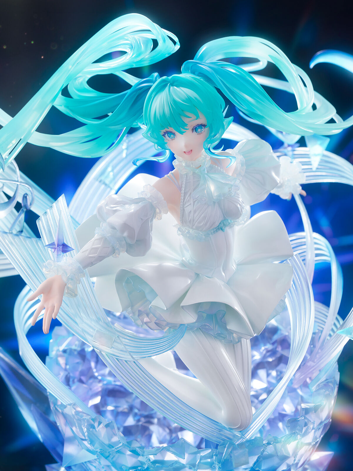 Vocaloid - Hatsune Miku - Shibuya Scramble Figure - 1/7 - Crystal Dress Ver. (CyberZ, eStream, Oriental Forest) photo 7