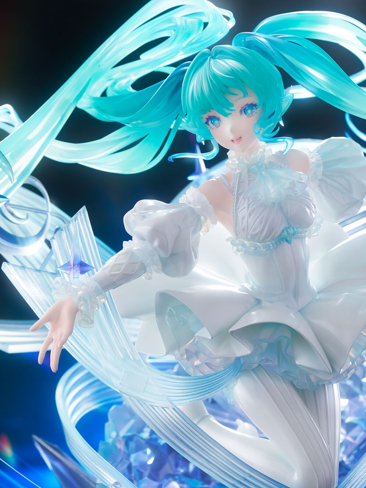 Vocaloid - Hatsune Miku - Shibuya Scramble Figure - 1/7 - Crystal Dress Ver. (CyberZ, eStream, Oriental Forest) photo 8