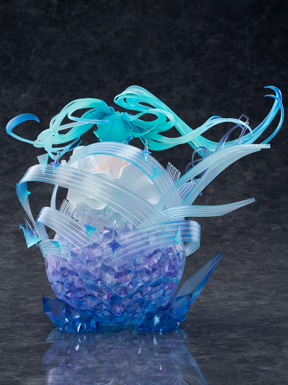 Vocaloid - Hatsune Miku - Shibuya Scramble Figure - 1/7 - Crystal Dress Ver. (CyberZ, eStream, Oriental Forest) photo 9