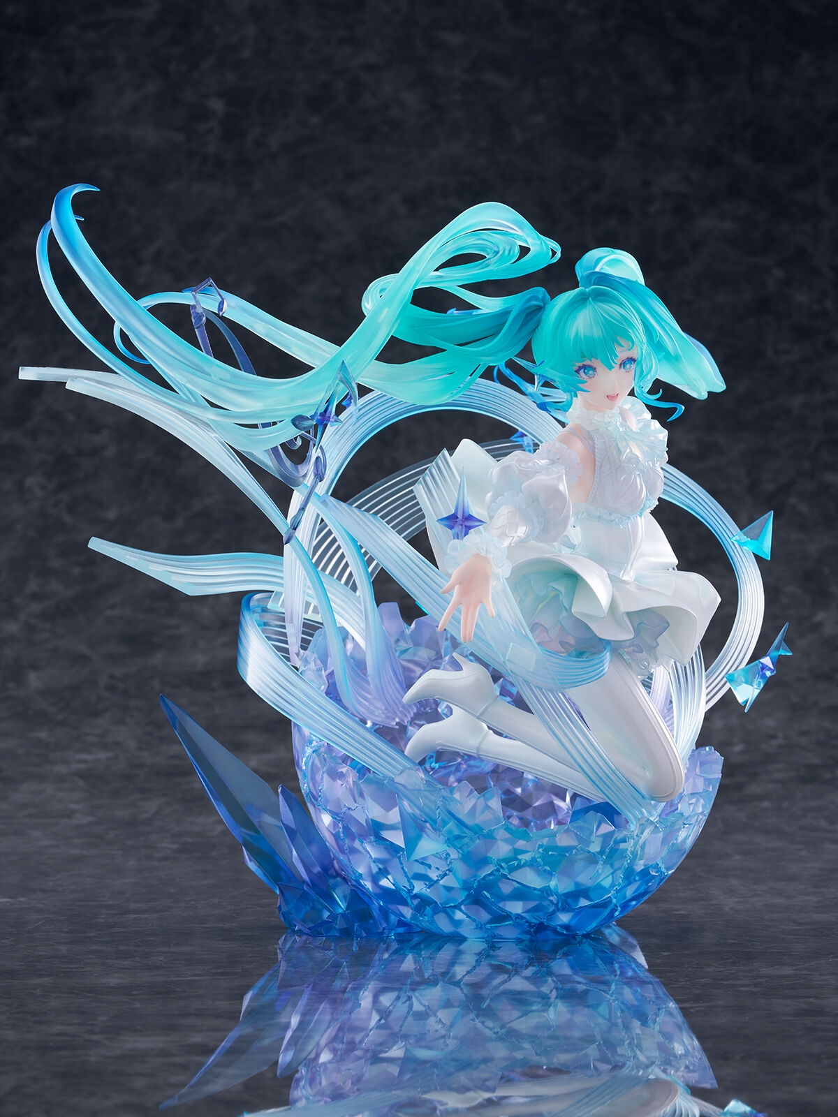 Vocaloid - Hatsune Miku - Shibuya Scramble Figure - 1/7 - Crystal Dress Ver. (CyberZ, eStream, Oriental Forest) photo 10