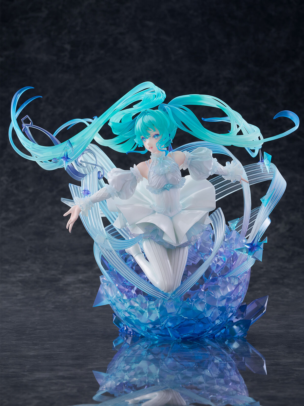 Vocaloid - Hatsune Miku - Shibuya Scramble Figure - 1/7 - Crystal Dress Ver. (CyberZ, eStream, Oriental Forest) photo 11