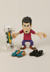 Gino Iannucci - Nike SB - Vinyl Collectible Dolls (Medicom Toy) photo 2