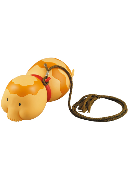 Doraemon - Tsuchinoko - Vinyl Collectible Dolls  (Special No.50) - Red Collar (Medicom Toy) photo 2