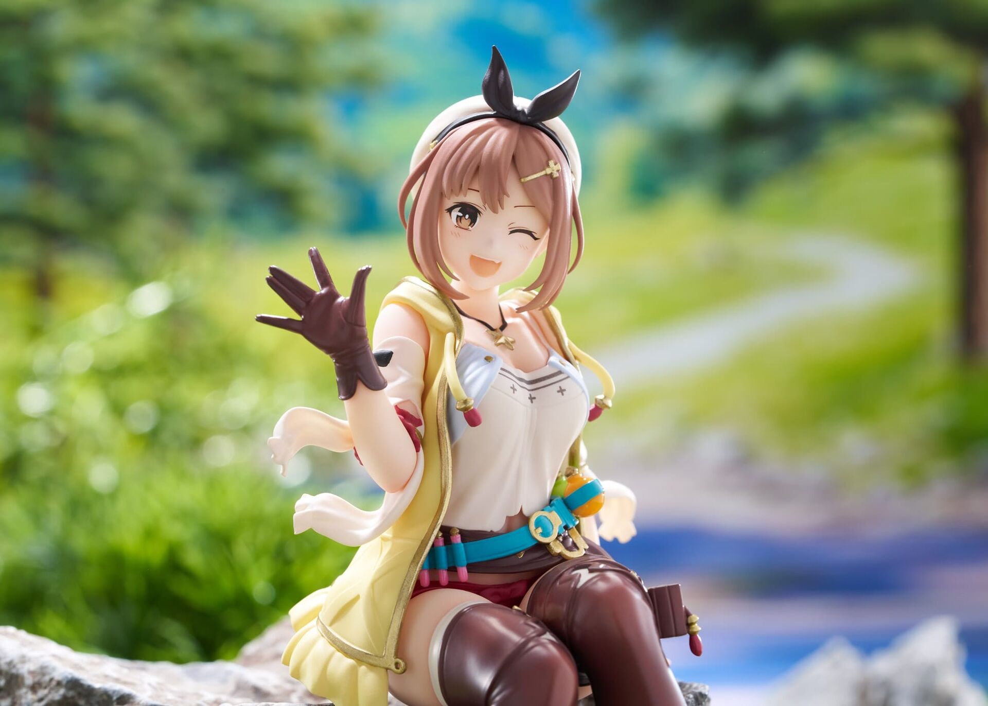 Atelier Ryza ~Tokoyami no Joou to Himitsu no Kakurega~ - Reisalin Stout - KT Model+ - Noodle Stopper Figure - Wink Ver. (FuRyu) photo 2
