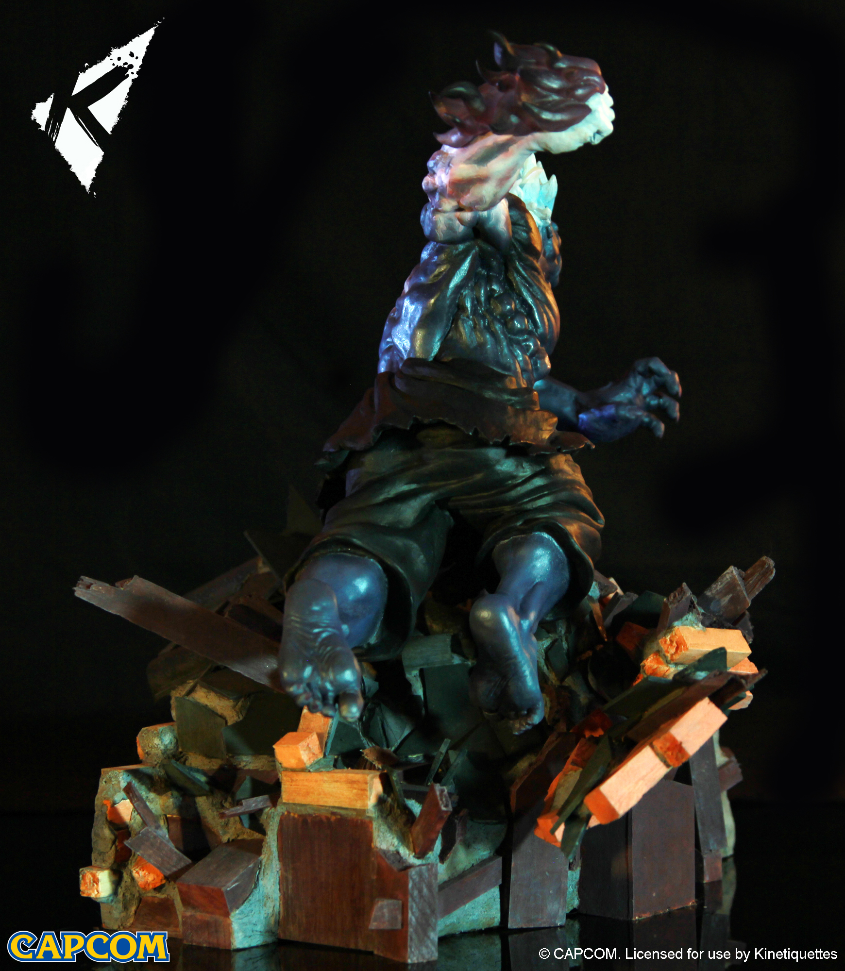 Super Street Fighter IV: Arcade Edition - Oni - 1/6 (Kinetiquettes) photo 2