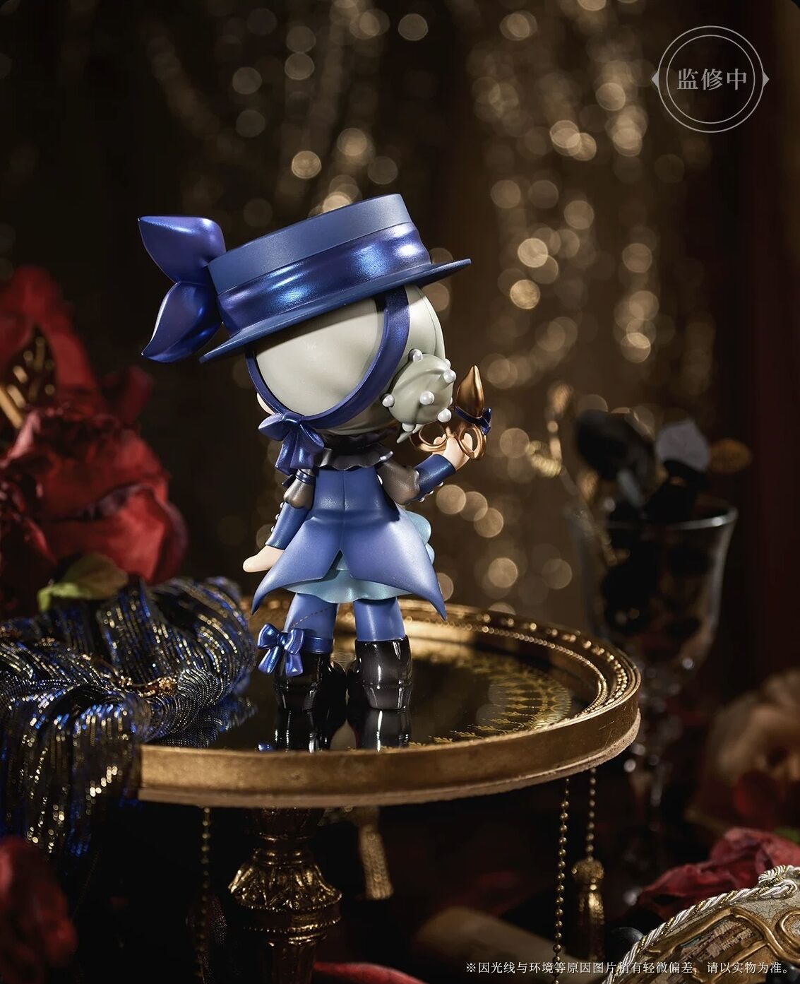 Reverse: 1999 - Vertin - Suitcase Masquerade Re:Q Chibi Figurine Series - The Long-Eared Watchmaker (Bluepoch) photo 10