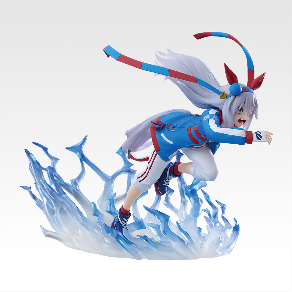 Umamusume: Cinderella Gray - Tamamo Cross - Gracemaster - Ichiban Kuji - Ichiban Kuji “Umamusume: Cinderella Gray” Hai no Kaibutsu vs Shiroi Inazuma (B Prize) - 1/7 - Shiroi Inazuma (Bandai Spirits) photo 2