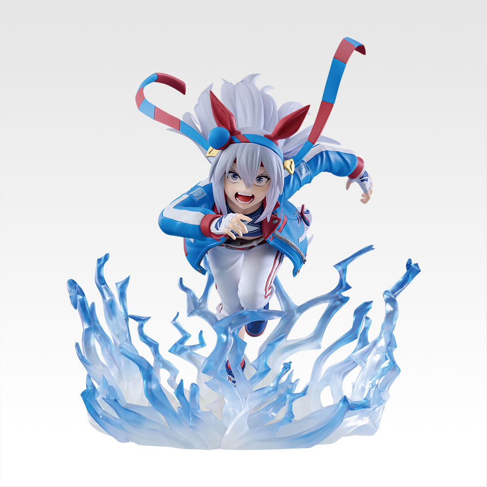 Umamusume: Cinderella Gray - Tamamo Cross - Gracemaster - Ichiban Kuji - Ichiban Kuji “Umamusume: Cinderella Gray” Hai no Kaibutsu vs Shiroi Inazuma (B Prize) - 1/7 - Shiroi Inazuma (Bandai Spirits) photo 3