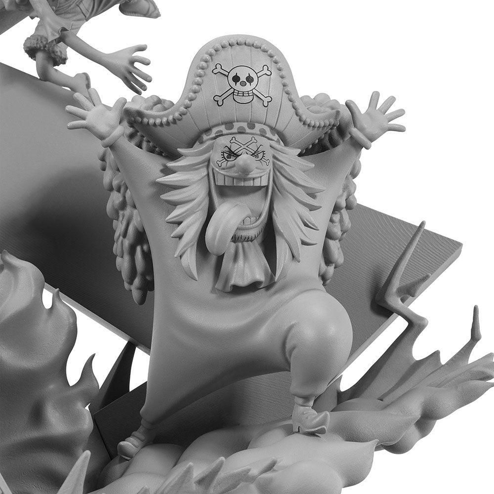 One Piece - Akagami no Shanks - Charlotte Linlin - Douke no Buggy - Edward Newgate - Kaidou - Marshall D. Teach - Monkey D. Luffy - World Collectable Figure - World Collectable Figure Premium - Shinkyuu Yonkou (Bandai Spirits) photo 14