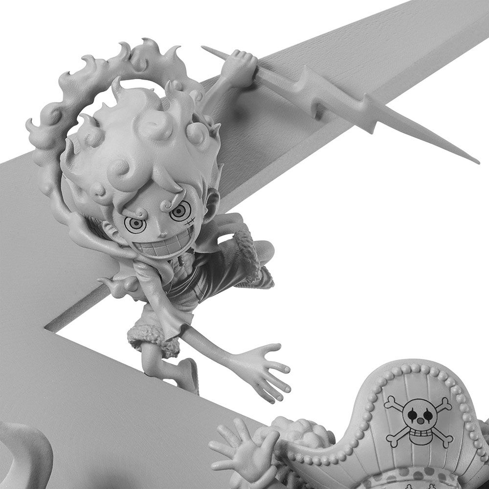 One Piece - Akagami no Shanks - Charlotte Linlin - Douke no Buggy - Edward Newgate - Kaidou - Marshall D. Teach - Monkey D. Luffy - World Collectable Figure - World Collectable Figure Premium - Shinkyuu Yonkou (Bandai Spirits) photo 15