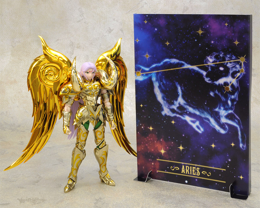 Saint Seiya: Soul of Gold - Aries Mu - Myth Cloth EX (Bandai)