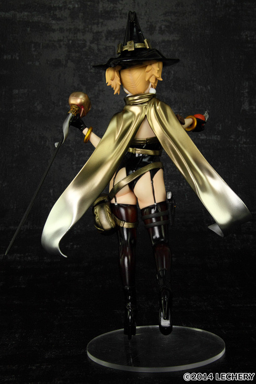 Original - Fairy Tale Figure - FairyTale Figure Villains  (#01) - Doku Ringo no Majo - 1/7 - Dark Gold ver. , Repaint ver. (Lechery) photo 3