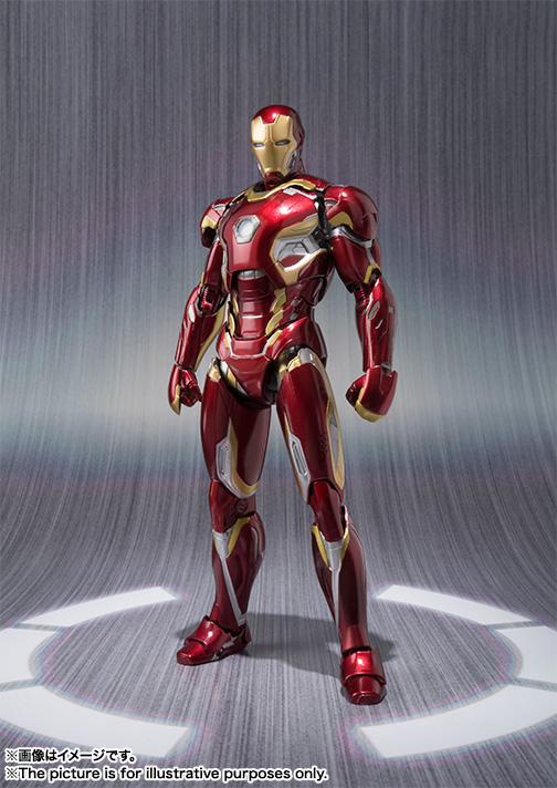 Avengers: Age of Ultron - Iron Man Mark XLV - S.H.Figuarts (Bandai, Bandai Spirits)