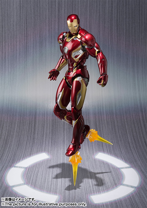 Avengers: Age of Ultron - Iron Man Mark XLV - S.H.Figuarts (Bandai, Bandai Spirits)