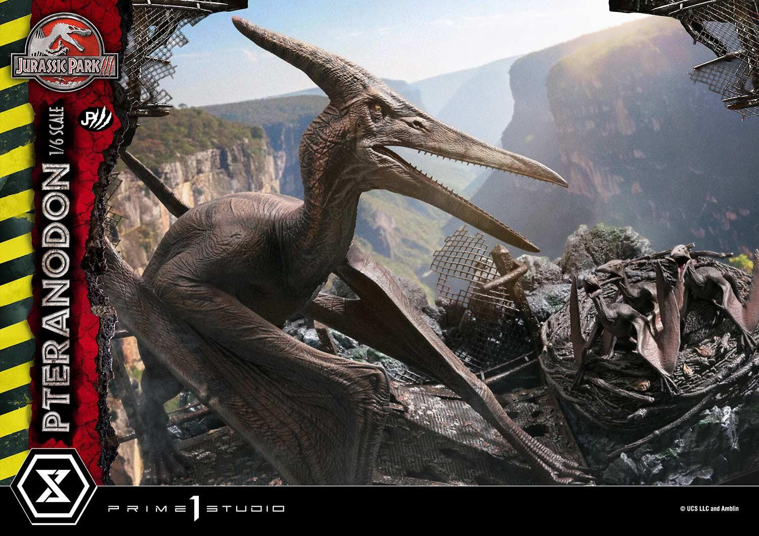 Jurassic Park III - Pteranodon - Legacy Museum Collection  (LMCJWF-02S) - 1/6 - Bonus Version (Prime 1 Studio) photo 4