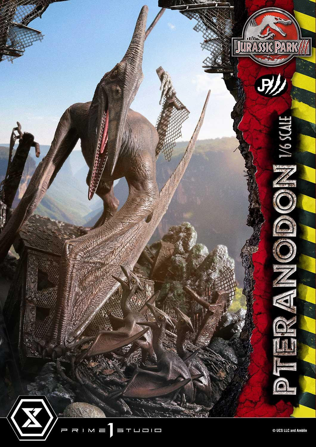 Jurassic Park III - Pteranodon - Legacy Museum Collection  (LMCJWF-02S) - 1/6 - Bonus Version (Prime 1 Studio) photo 7