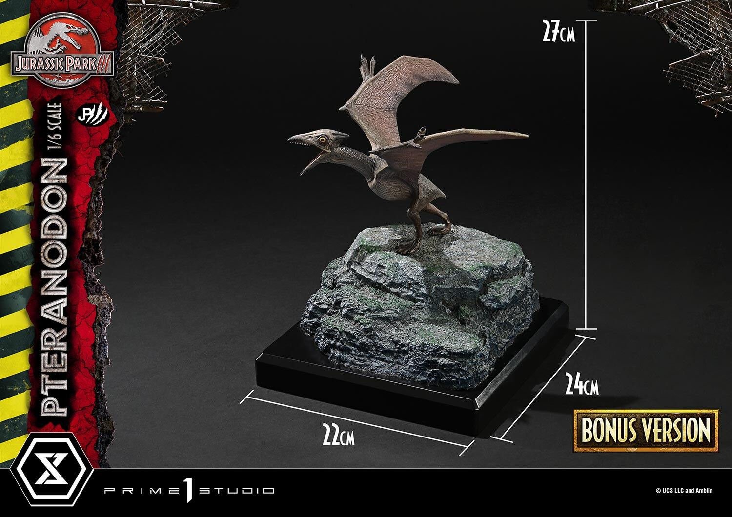 Jurassic Park III - Pteranodon - Legacy Museum Collection  (LMCJWF-02S) - 1/6 - Bonus Version (Prime 1 Studio) photo 13