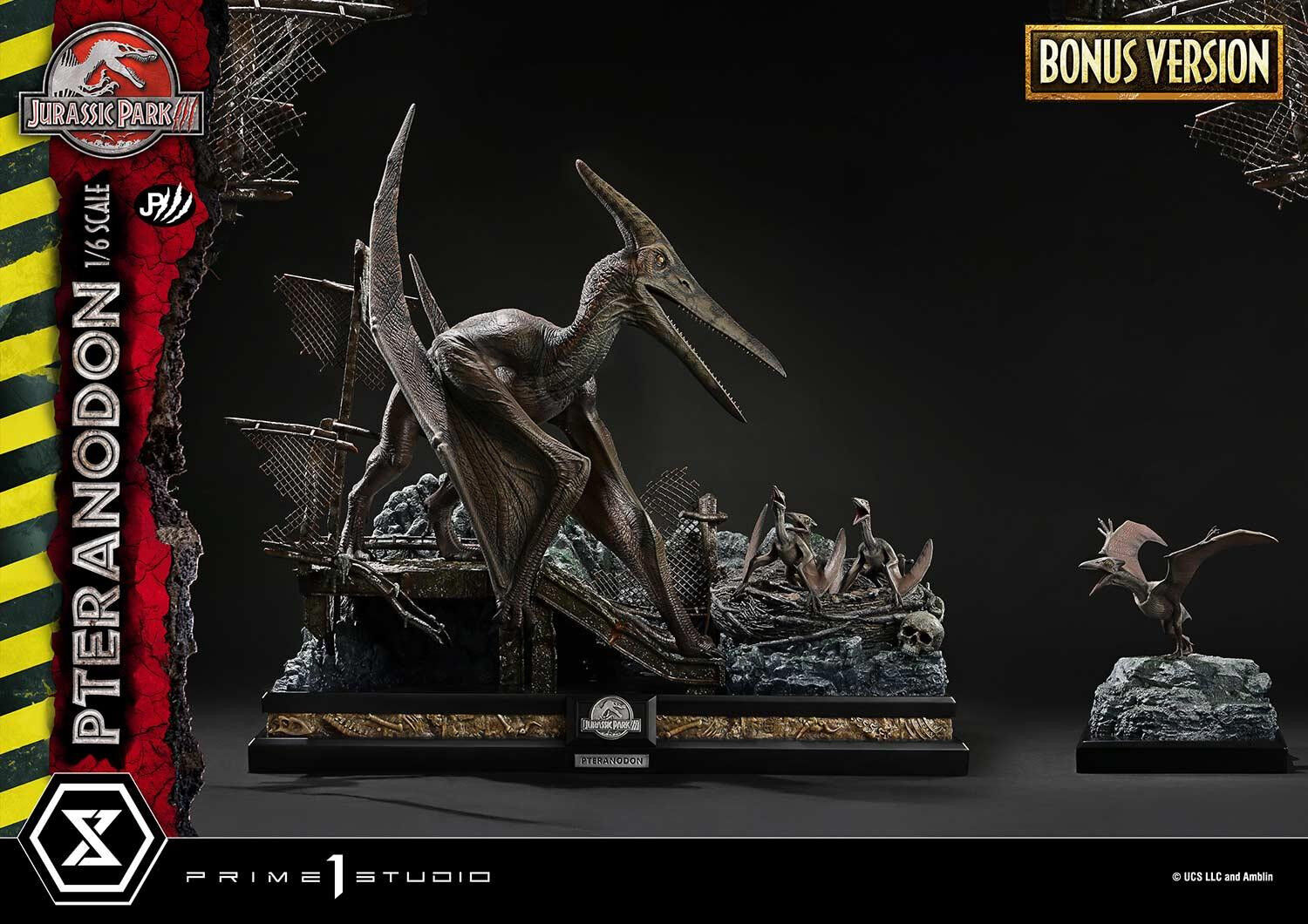 Jurassic Park III - Pteranodon - Legacy Museum Collection  (LMCJWF-02S) - 1/6 - Bonus Version (Prime 1 Studio) photo 15