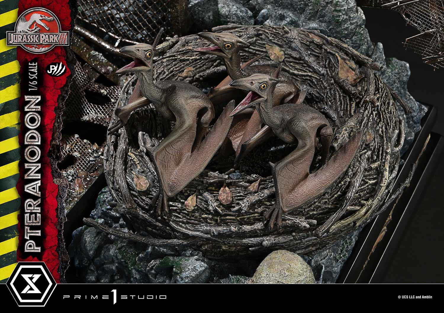 Jurassic Park III - Pteranodon - Legacy Museum Collection  (LMCJWF-02S) - 1/6 - Bonus Version (Prime 1 Studio) photo 33