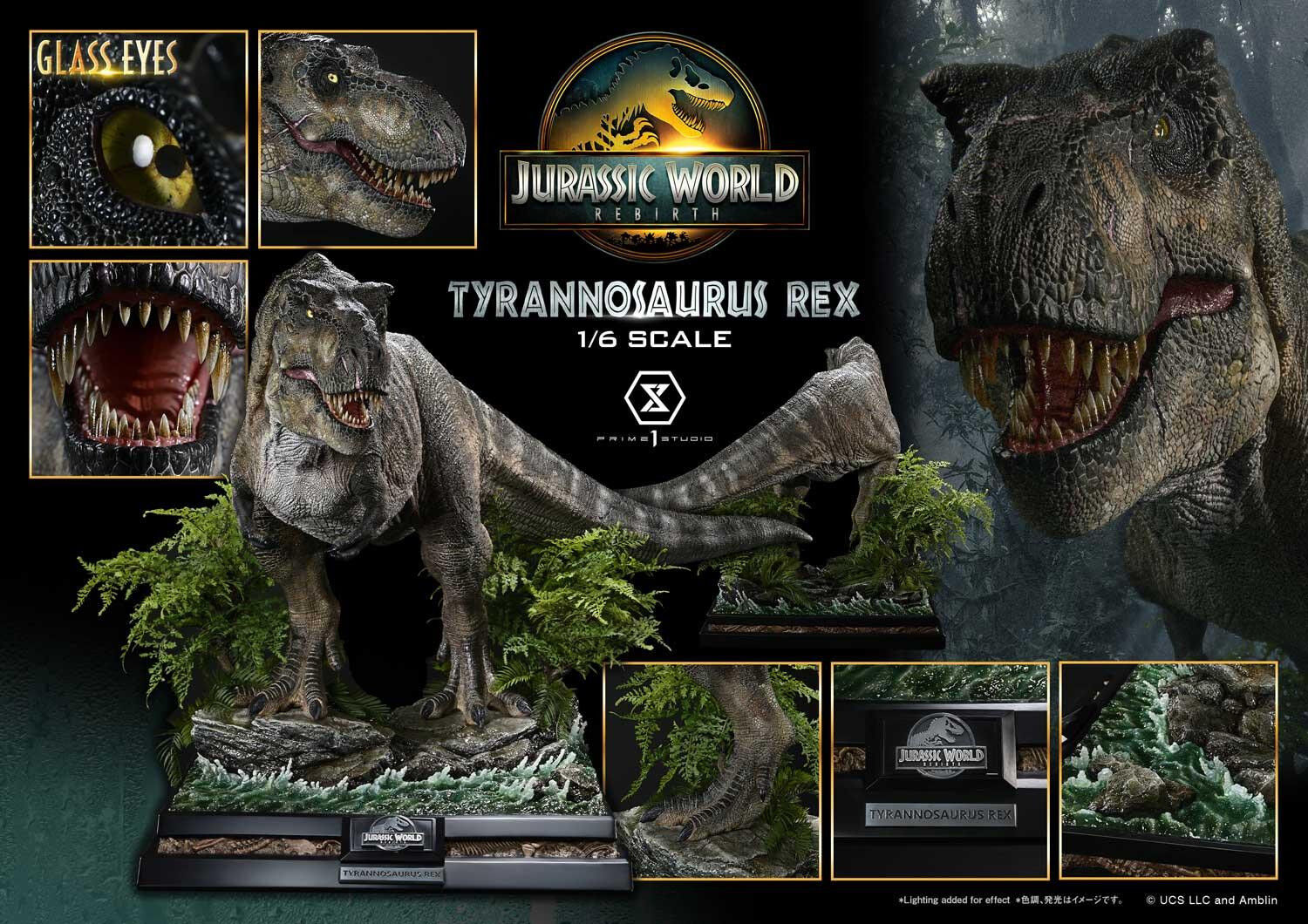 Jurassic World Rebirth - Tyrannosaurus Rex - Legacy Museum Collection (LMCJWF-01S) - 1/6 - Bonus Version (Prime 1 Studio) photo 37