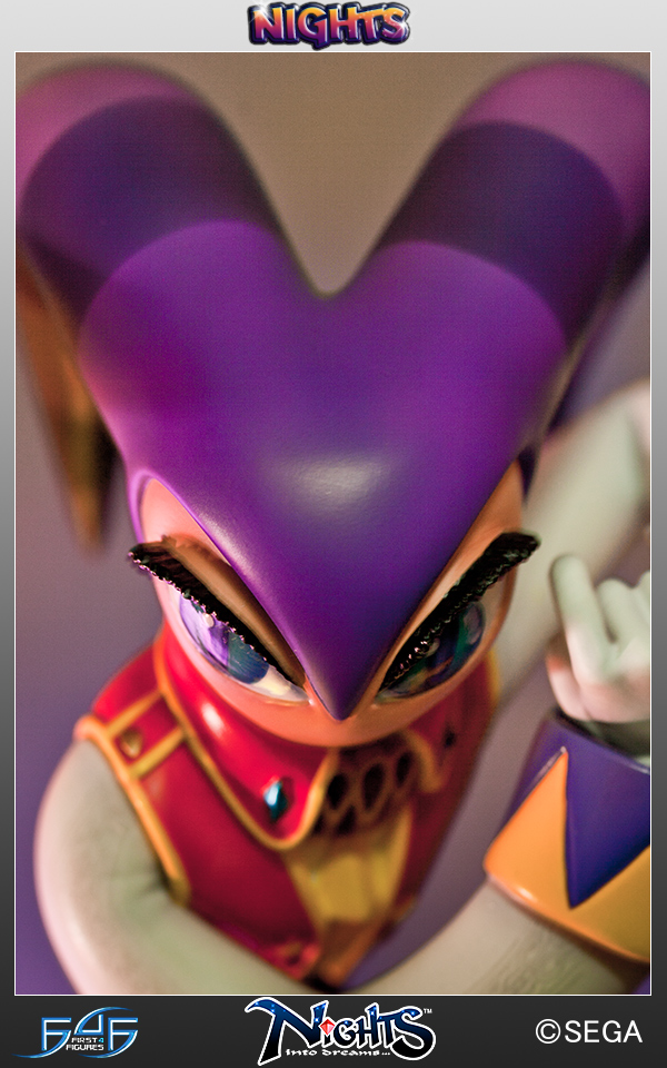 NiGHTS: Hoshi Furu Yoru no Monogatari - Nights - SEGA All-Stars (5) (First 4 Figures) photo 2