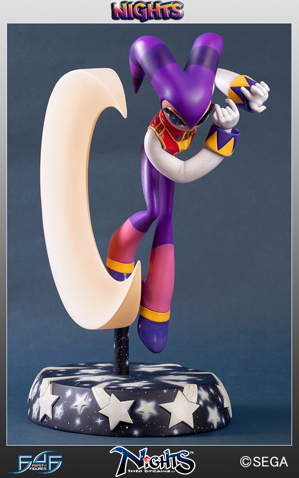 NiGHTS: Hoshi Furu Yoru no Monogatari - Nights - SEGA All-Stars (5) (First 4 Figures) photo 6