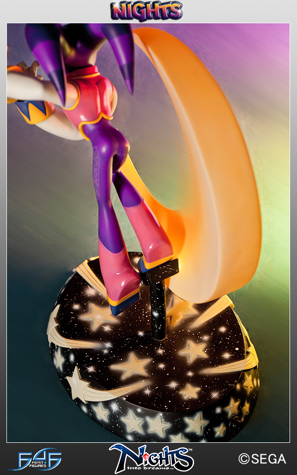 NiGHTS: Hoshi Furu Yoru no Monogatari - Nights - SEGA All-Stars (5) (First 4 Figures) photo 8