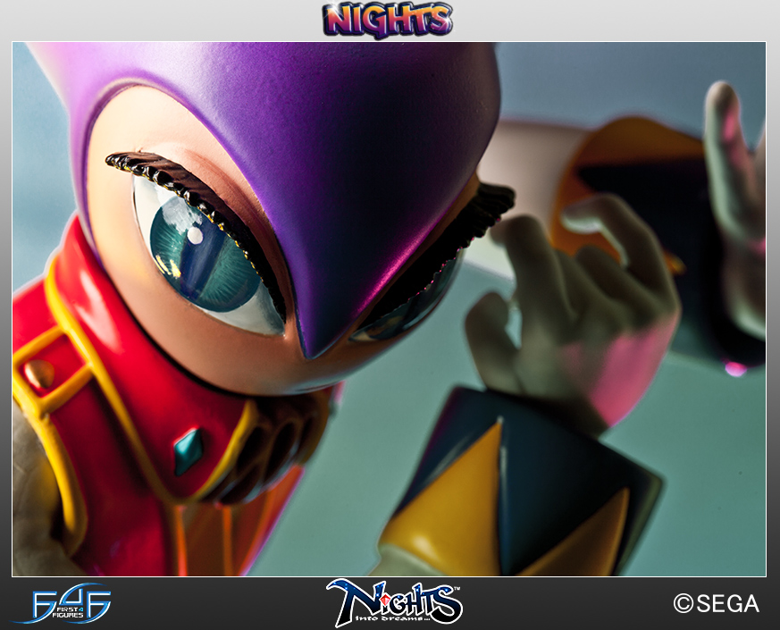 NiGHTS: Hoshi Furu Yoru no Monogatari - Nights - SEGA All-Stars (5) (First 4 Figures) photo 9