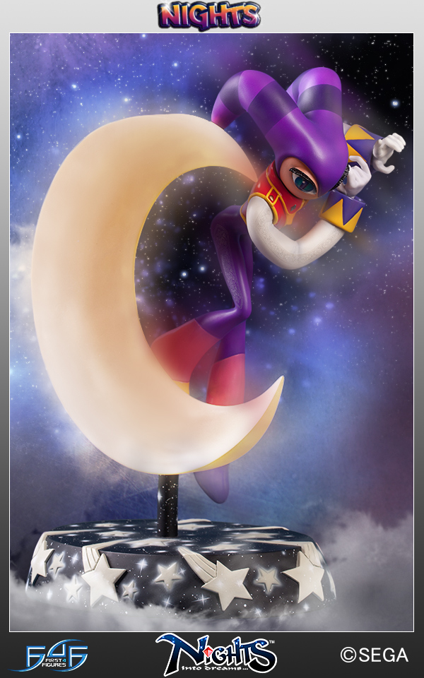NiGHTS: Hoshi Furu Yoru no Monogatari - Nights - SEGA All-Stars (5) (First 4 Figures) photo 15